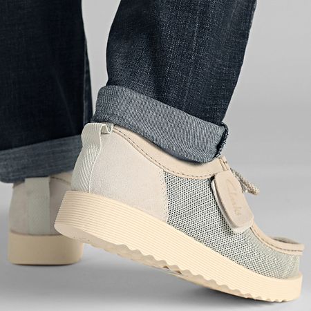 Clarks - Wallabee FTR2 Lo Zapatillas blancas