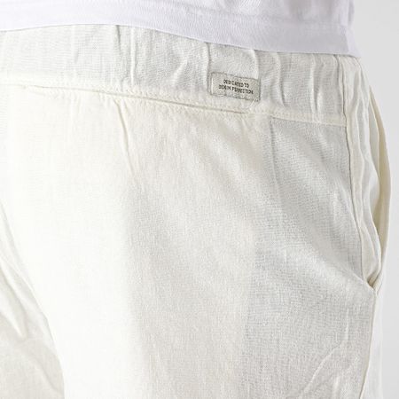 Blend - Pantalones cortos de lino Billy 20717868 Blanco
