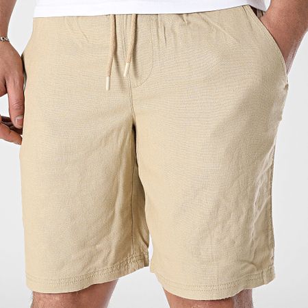 Blend - Pantalones cortos de lino Billy 20717868 Beige