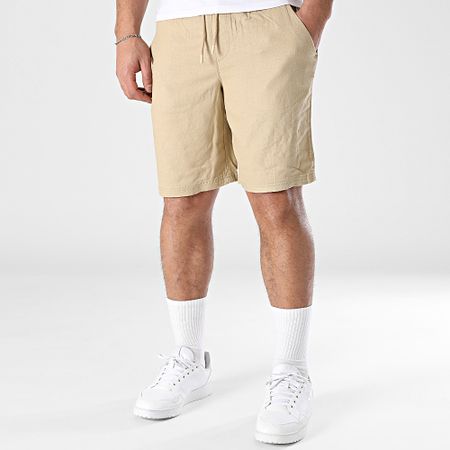 Blend - Pantalones cortos de lino Billy 20717868 Beige
