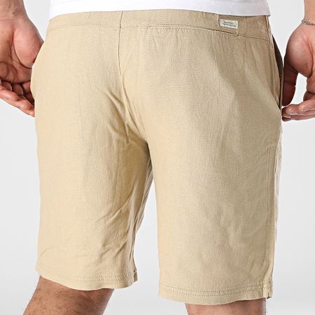 Blend - Pantalones cortos de lino Billy 20717868 Beige