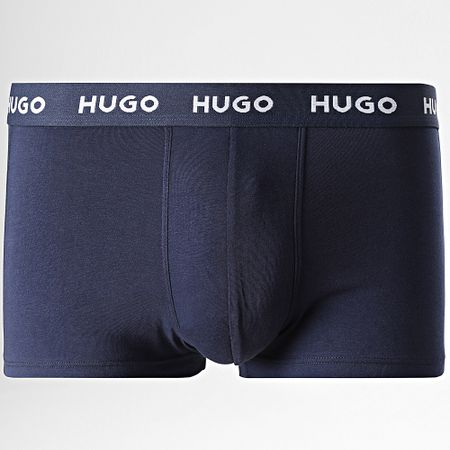 HUGO - Pack De 3 Boxers 50532611 Azul Claro Gris Marino