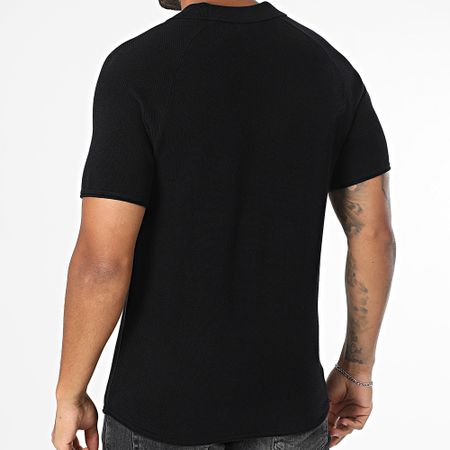 Jack And Jones - Polo de manga corta Hill Negro