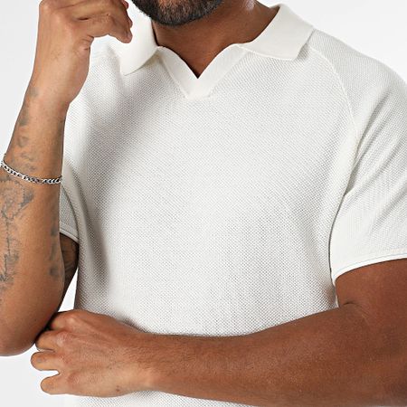 Jack And Jones - Polo de manga corta Hill Blanco