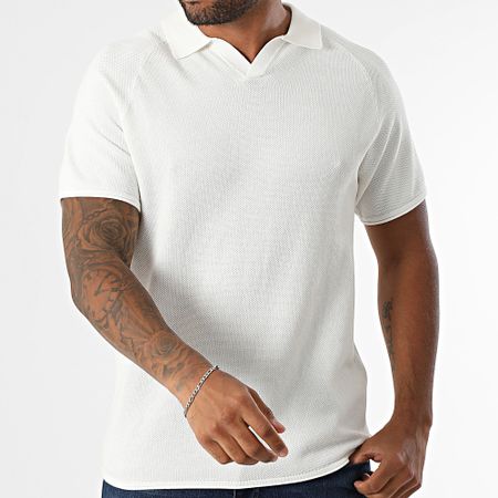 Jack And Jones - Polo de manga corta Hill Blanco
