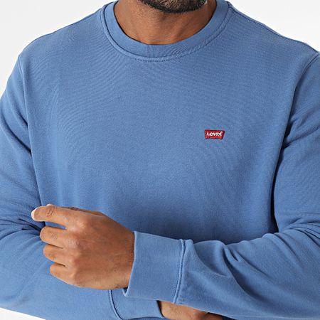 Levi's - Sudadera con cuello redondo 35909 Azul real