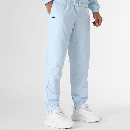 Lacoste - Chándal con logo bordado de cocodrilo azul claro