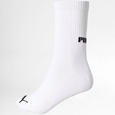 Puma - Lote de 6 pares de calcetines 701235836 Blanco