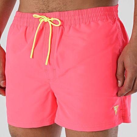 Guess - F4GT02-WG282 Traje de baño rosa fluorescente