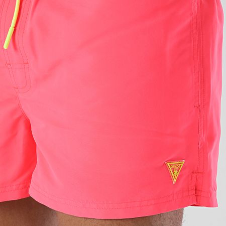 Guess - F4GT02-WG282 Traje de baño rosa fluorescente