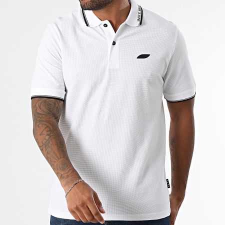 Jack And Jones - Polo de manga corta Pacer Jacquard Blanco