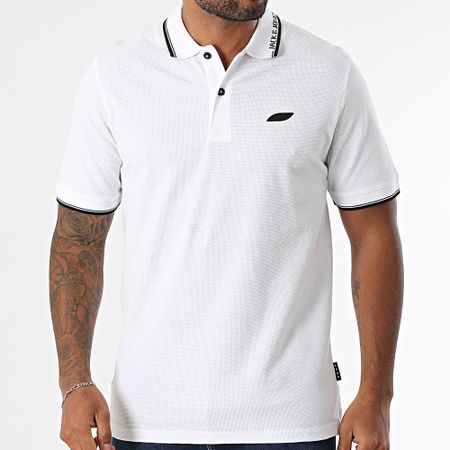 Jack And Jones - Polo de manga corta Pacer Jacquard Blanco
