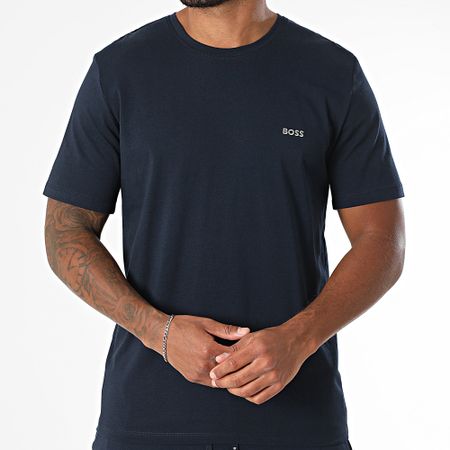 BOSS - Mix And Match Tee Shirt And Jogging Short Set 50515391 50515367 Azul Marino