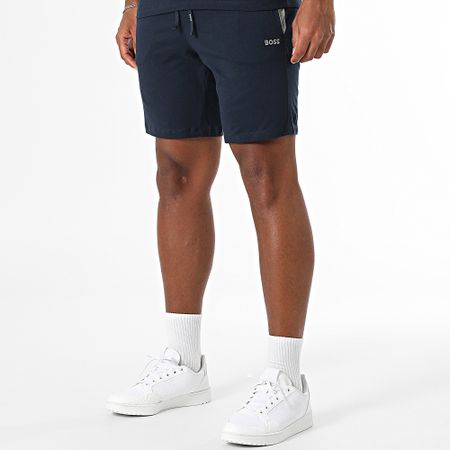 BOSS - Mix And Match Tee Shirt And Jogging Short Set 50515391 50515367 Azul Marino