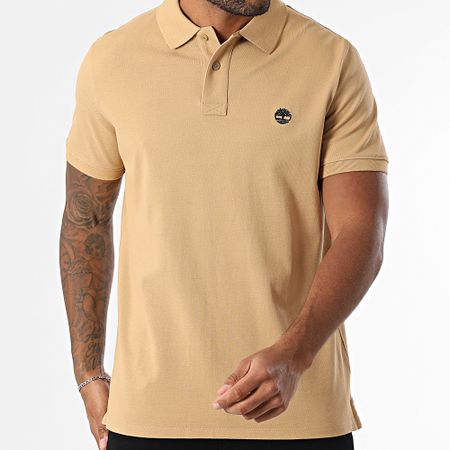 Timberland - Polo Manga Corta Piqué Manga Corta A6VDP Camel