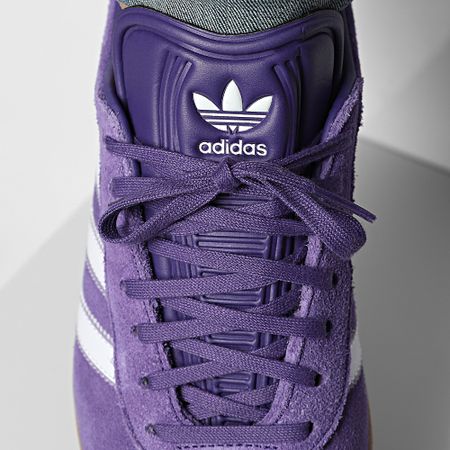 Adidas Originals - Gazelle Terraza Zapatillas Real Madrid JS3041 Púrpura Calzado Blanco Magia Lila