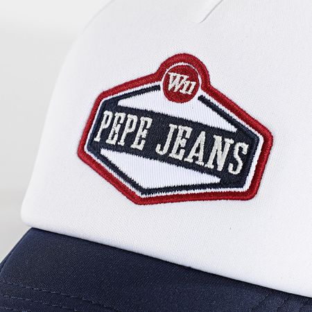 Pepe Jeans - Gorra Malton Trucker PM040568 Azul Marino Blanco