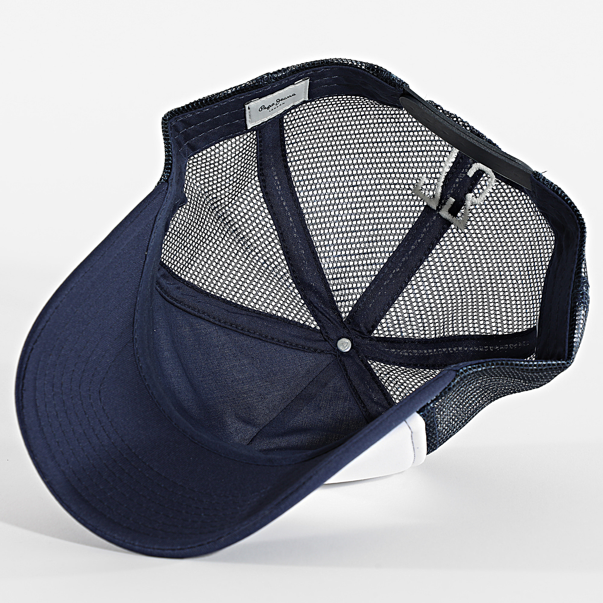 Pepe Jeans - Gorra Malton Trucker PM040568 Azul Marino Blanco