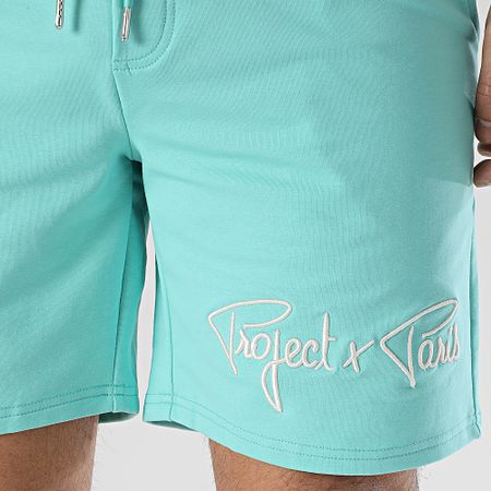 Project X Paris - Pantalones cortos de jogging azul turquesa 2340014