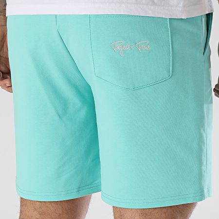 Project X Paris - Pantalones cortos de jogging azul turquesa 2340014