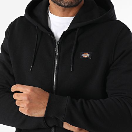 Dickies - Oakport Sudadera con capucha y cremallera A4XD3 Negro