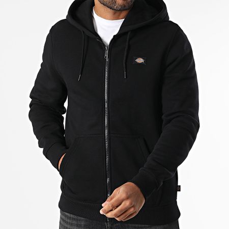 Dickies - Oakport Sudadera con capucha y cremallera A4XD3 Negro