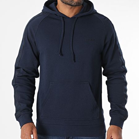 HUGO - Sudadera con capucha Liam 50540921 Azul marino