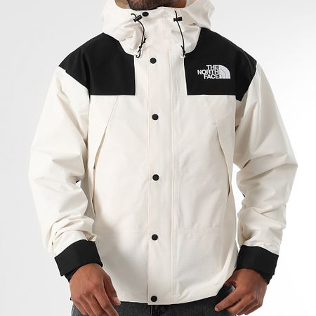 The North Face - Dryvent Mono A88XF Beige Negro Chaqueta con cremallera y capucha