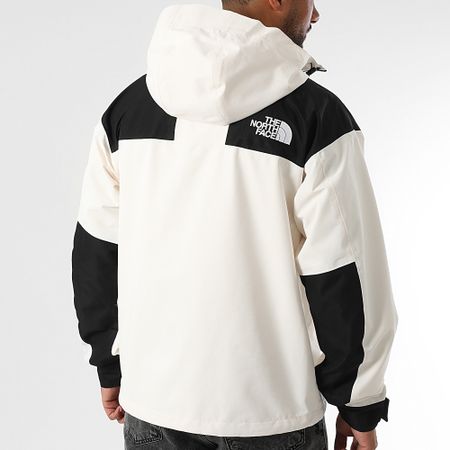 The North Face - Dryvent Mono A88XF Beige Negro Chaqueta con cremallera y capucha