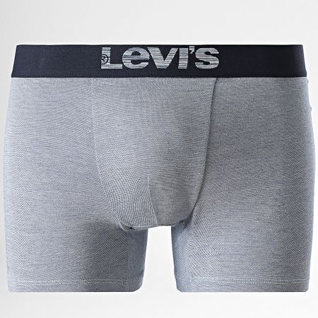 Levi's - Juego de 2 calzoncillos bóxer 701203921 Azul marino jaspeado
