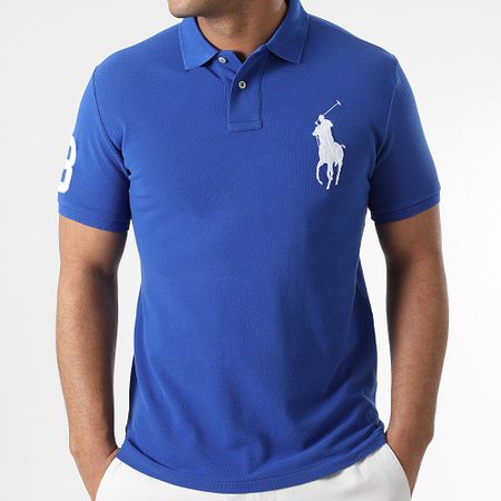 Polo Ralph Lauren - Polo personalizado Slim Fit Original Player Azul Real