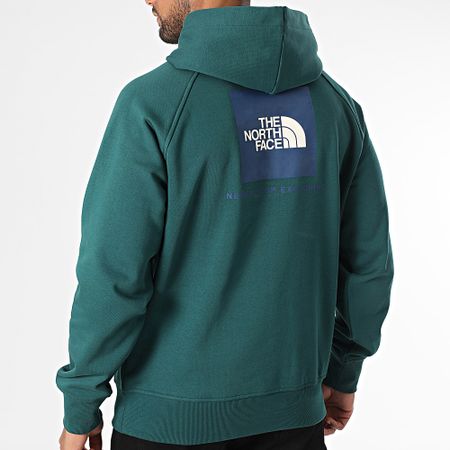The North Face - Sudadera con capucha Dome Simple A89F9 Verde petróleo