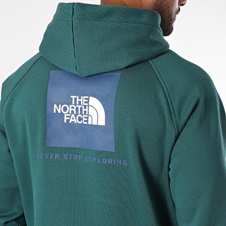The North Face - Sudadera con capucha Dome Simple A89F9 Verde petróleo