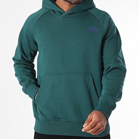 The North Face - Sudadera con capucha Dome Simple A89F9 Verde petróleo