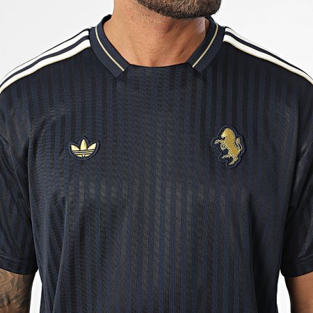Adidas Originals - Juventus Camiseta a rayas JF0458 Azul marino Blanco Oro