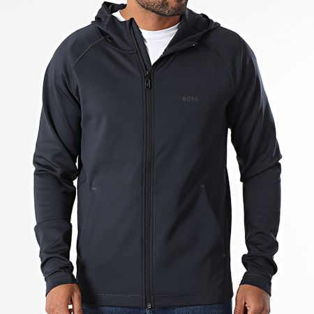 BOSS - Sicon Active Chaqueta con capucha y cremallera 50531224 Azul marino oscuro