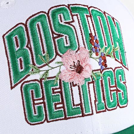 New Era - Gorra Boston Celtics Wordmark 9Fifty 60595288 Blanco Verde