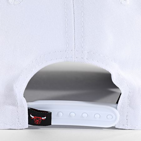 New Era - Gorra NBA Wordmark 9Fifty Chicago Bulls 60595270 Blanco Negro