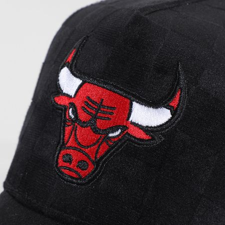 New Era - Gorra Chicago Bulls Trucker Tonal Check 60595264 Negro Blanco