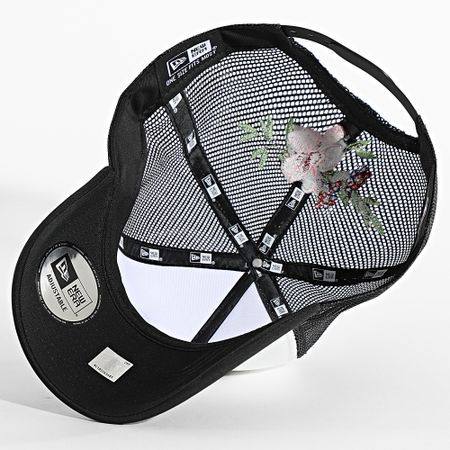 New Era - Flor Chicago Bulls NBA Trucker Cap 60595281 Negro Blanco