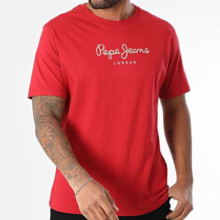 Pepe Jeans - Camiseta Eggo PM508208 Roja