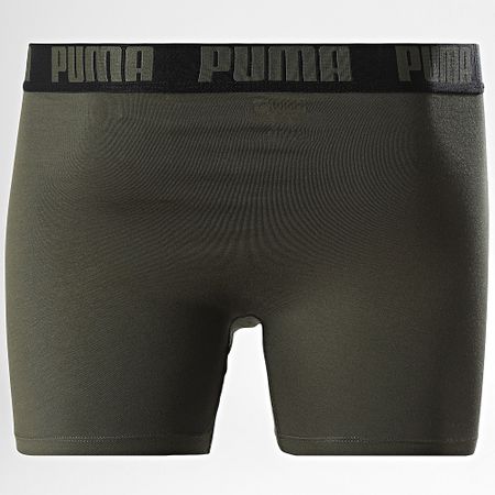 Puma - Juego de 2 calzoncillos 701226387 Caqui Verde Negro