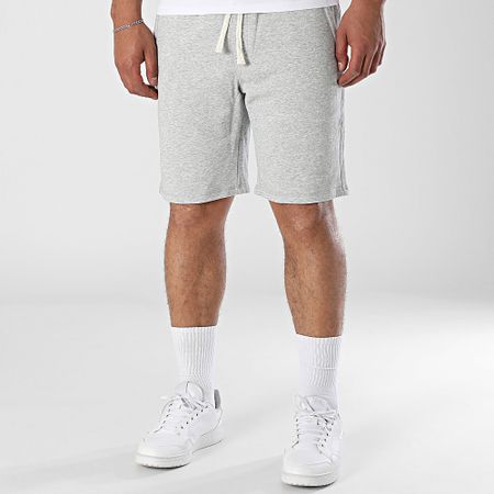 Frilivin - 913 Pantalón corto de jogging gris jaspeado