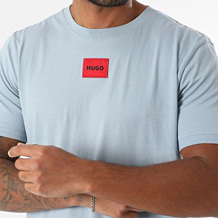 HUGO - Camiseta Diragolino 50447978 Azul claro