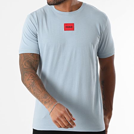 HUGO - Camiseta Diragolino 50447978 Azul claro