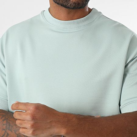 KZR - Camiseta oversize verde turquesa