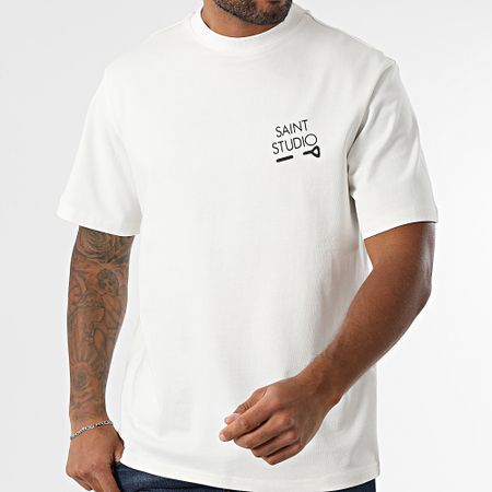 KZR - Camiseta oversize blanca