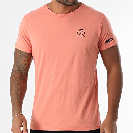 Watts - Camiseta oversize 1WATTS01 Salmón