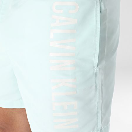 Calvin Klein - Shorts de baño con cordón 1092 Azul claro