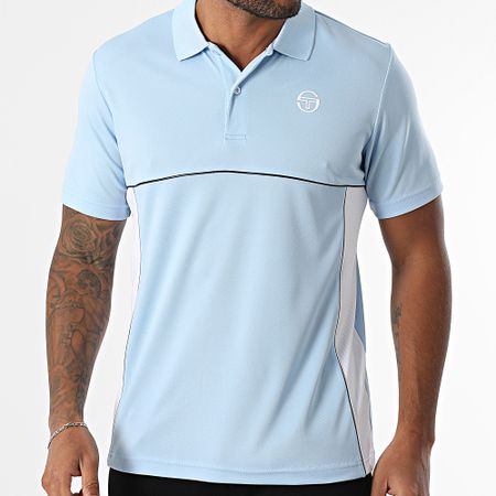 Sergio Tacchini - Polo de manga corta Deriva 41014 Azul claro